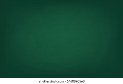 Green chalkboard background. Schoolboard vector illustration. Grunge texture background