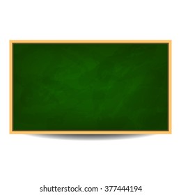 Green chalkboard background vector illustration eps 10