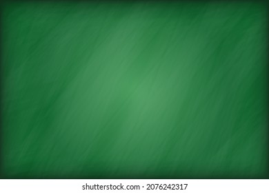 Green chalkboard background. Wide, long format good for web. Vector Illustration.
