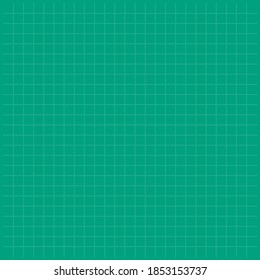 Green chart paper with white lines with dots.