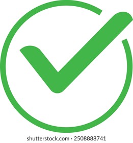 green check icon	done vector eps