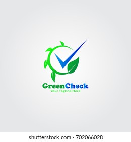 Green check logo