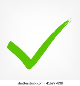 Marca de Seleção Verde Escovada