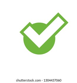 Green check mark icon