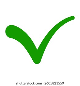 Green Check Mark Icon Approval, Checkmark symbol approve success verification