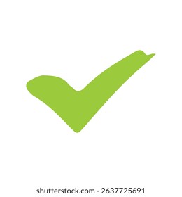 Green check mark icon.  Check box icon with correct, accept checkmark icons tick box checked. vector illustration