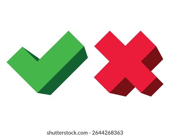 Green check mark icon set, circle, and square. Tick symbol in green color. Hand-drawn checkmark illustration. transparent Green check mark, green circle white tick symbols. 