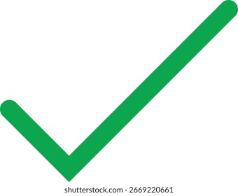 Grünes Häkchen in quadratischer Box, Vektorgrafik, perfekt für die Genehmigung, Bestätigung und Erfolgskonzepte. Modernes Tick-Symbol für Business und digitales Design. Symbolgrafik überprüft.