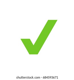 Green Check Mark Logo Template Illustration Design. Vector EPS 10.