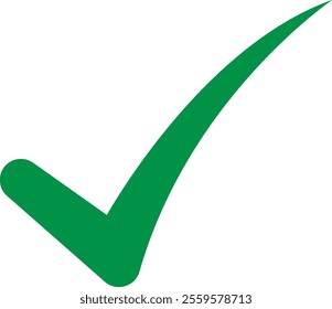 Green Check Marks icon vector
