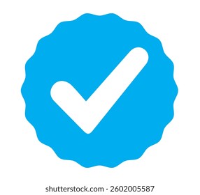 green check and red cross symbols, blue question mark and yellow exclamation point, round speech bubble thin line vector icons set