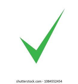 Green check vector icon