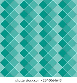 Green checker pattern. checker seamless pattern vector. checker pattern. Decorative elements, floor tiles, wall tiles, bathroom tiles, swimming pool tiles.