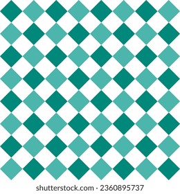 Green checker pattern. checker seamless pattern vector. checker pattern. Decorative elements, floor tiles, wall tiles, bathroom tiles, swimming pool tiles.