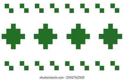 Vector de fondo de tablero de ajedrez verde Abstractas patrón sin fisuras patrón de cuadrícula popular Imprimir Japonés