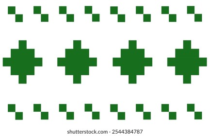 Vector de fondo de tablero de ajedrez verde Abstractas patrón sin fisuras patrón de cuadrícula popular Imprimir Japonés