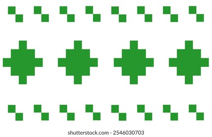 Vector de fondo de tablero de ajedrez verde Abstractas patrón sin fisuras patrón de cuadrícula popular Imprimir Japonés