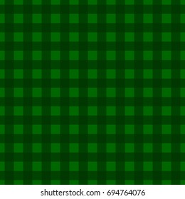 Green checkered pattern, poster design template, vector illustration