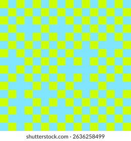 verde xadrez padrão sem costura em design gráfico vetorial ilustração, vintage, brilhante, vibração calma