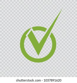 green checkmark icon.