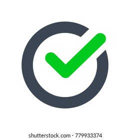 Green checkmark icon