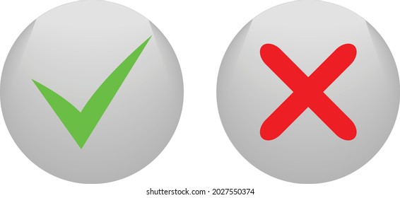 Grüne Markierung und rotes Kreuz-Symbol