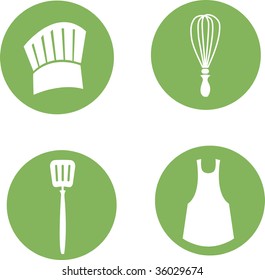 Green Chef Icons