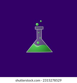 lenguaje de experimentos de química verde vectorial