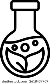 Green Chemistry Icon Outline Vector Illustration