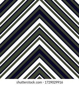Fondo de patrón transparente rayado de Chevron verde adecuado para textiles de moda, gráficos