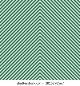 Green Chevron diagonal striped seamless pattern background suitable for fashion textiles, graphics