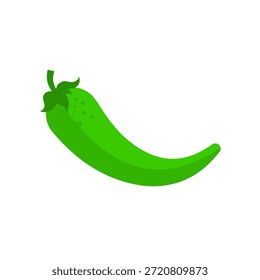 grüne Chilischoten - Vektorgrafik