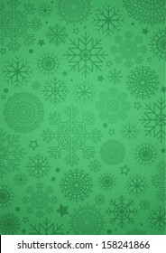 Green Christmas background