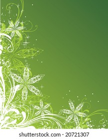 green christmas background