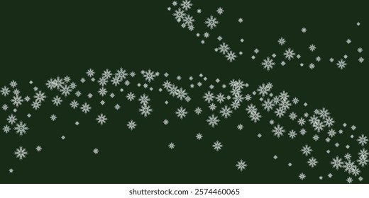 green christmas background Snowflake Christmas background. 