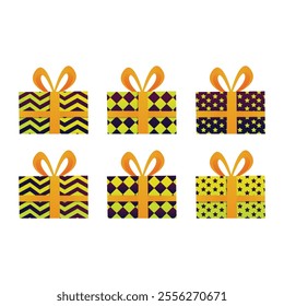 A green Christmas box gift set