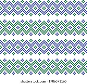 Fondo del patrón de la feria de Navidad verde para textiles de moda, prendas de vestir y gráficos