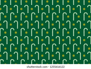 Green Christmas Pattern