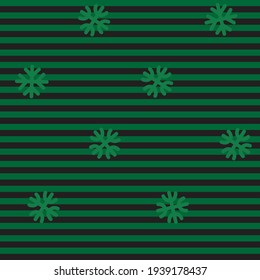 Green Christmas Snowflakes diseño de patrones sin fisuras para gráficos de sitios web, textil de moda