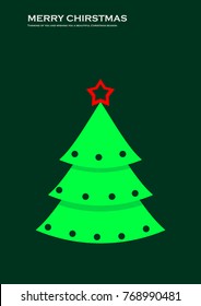 green christmas tree 