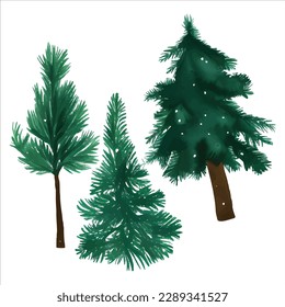 Green Christmas tree as holiday background with holiday-vector Artwork.
