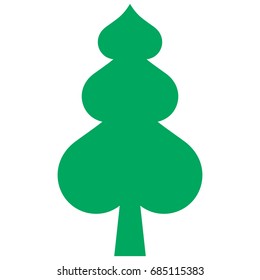 Green Christmas Tree icon