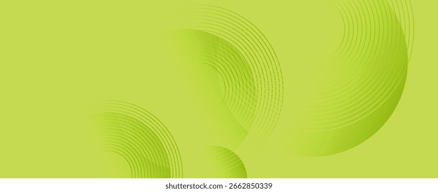 green circle background. Vector illustration design for presentation, banner, cover, web, flyer, card, poster, wallpaper, texture, slide and business card