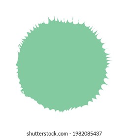green circle brush paint icon