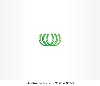 icono de diseño de logotipo de concepto de círculo verde