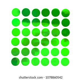 Green circle gradient set with modern abstract backgrounds. Organic fluid covers for calendar, brochure, invitation, cards. Template with round gradient set for screens and mobile app.