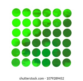 Green circle gradient set with modern abstract backgrounds. Organic fluid covers for calendar, brochure, invitation, cards. Template with round gradient set for screens and mobile app.