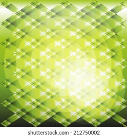Green circle light gradient plaid texture  