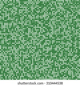 Green circle pixel mosaic background