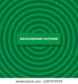 Green Circle rounded background pattern. Simple amazing background